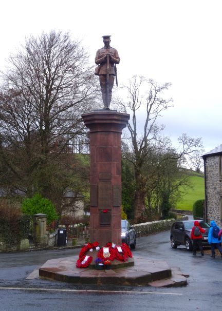 The centre of Slaidburn.